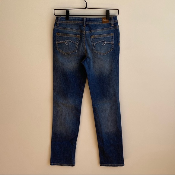 Justice Girls Dark Wash Straight‎ Jeans - Picture 3 of 6